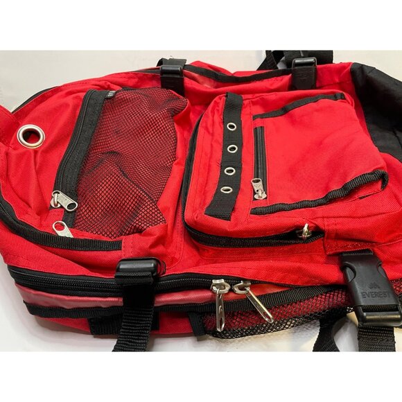 Everest luggage backpack oversize bag XL 20" x 16" waist strap hiking outdoor - Picture 10 of 15